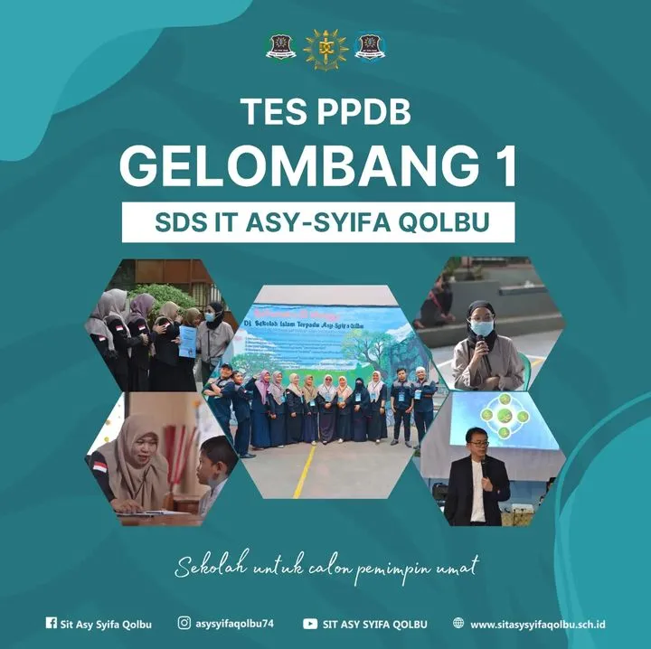 Tes PPDB Gelombang 1 SDS IT ASY-SYIFA QOLBU!