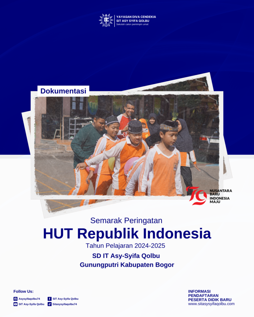 Perlombaan HUT RI di SD IT Asy Syifa Qolbu