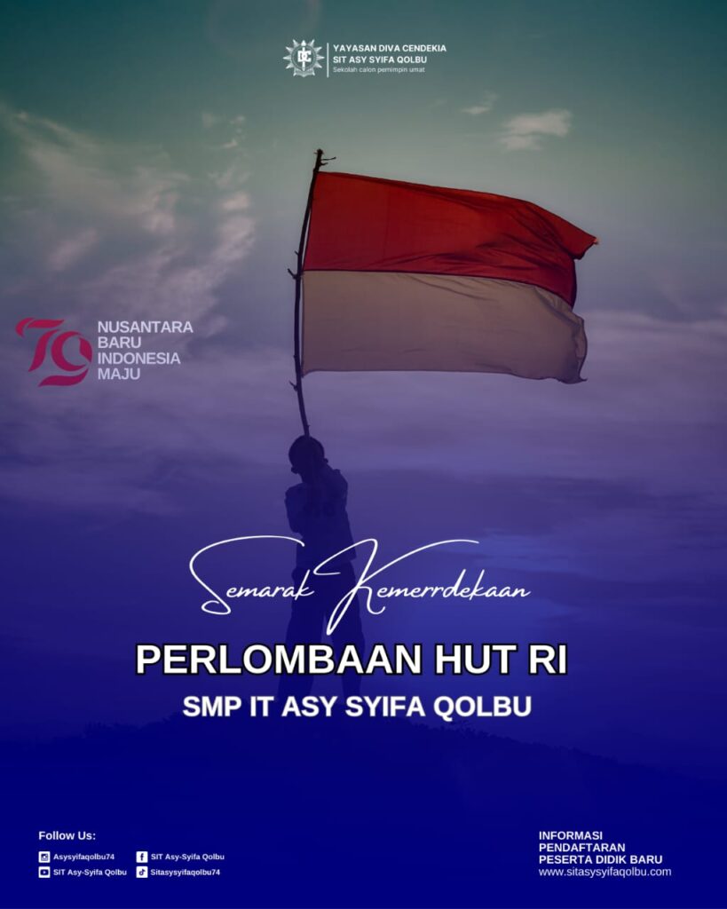 Peringatan HUT RI oleh SMP IT Asy Syifa Qolbu